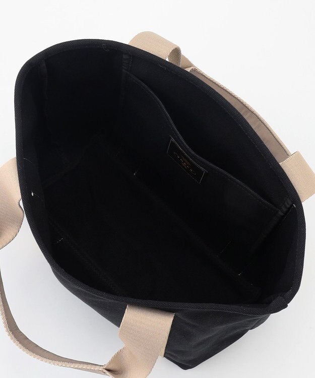 TOCCA 【WEB＆一部店舗限定】LUMINA STRADA CANVAS TOTE キャンバストートバッグ ブラック×ゴールド