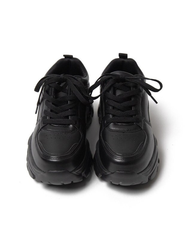 WEGO 厚底ボリュームダッドスニーカー ブラック