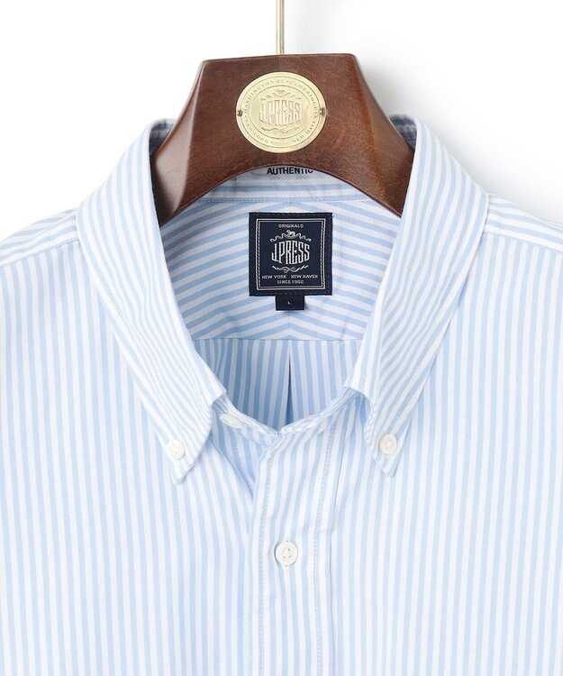 J.PRESS MEN 【J.PRESS ORIGINALS】OXFORD B.D. SHIRT サックスブルー系1