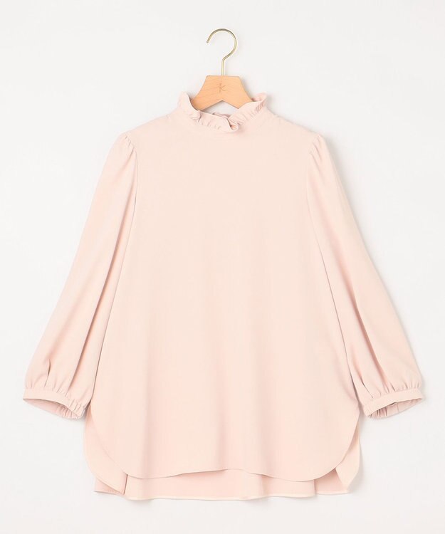 組曲 S 【KUMIKYOKU NAVY】ジョーゼットシフォン ブラウス ピンク系