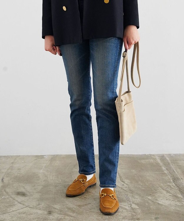 caqu slim straight ハイブリットストレッチストレートデニム 2years