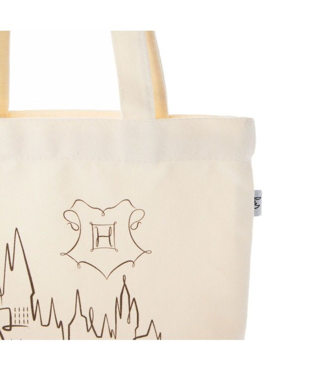 ing <ing>【ハリー・ポッターコラボレーション】ホグワーツデザイントートバッグ アイボリービー