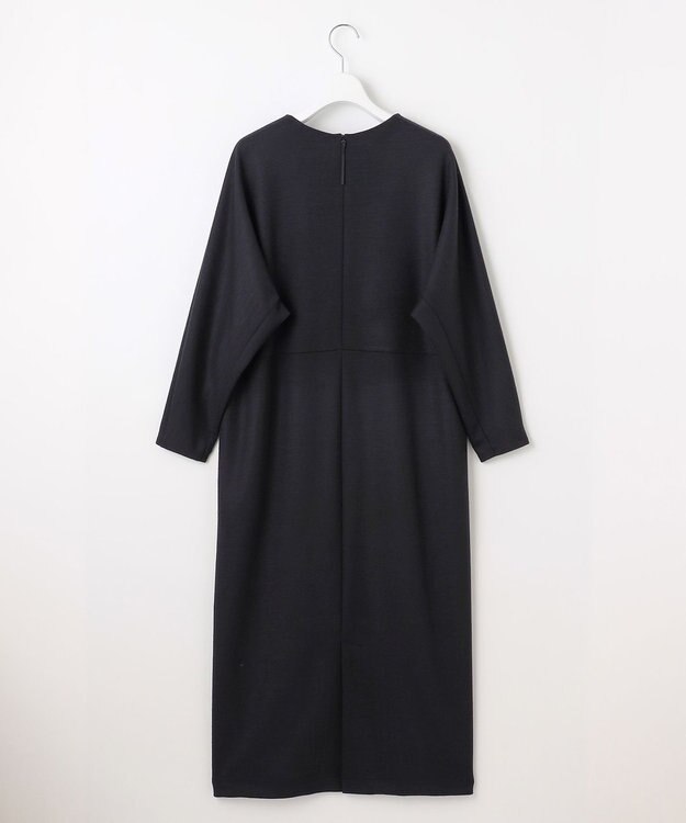 自由区 【カタログ掲載】TWダンボールジャージ ワンピース ネイビー