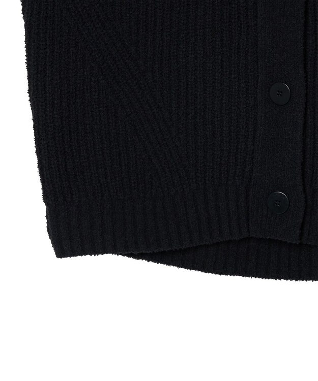 JOSEPH コットンテリー　カーディガン Black