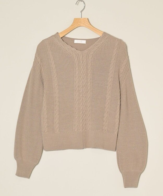 ONWARD Reuse Park 【any SiS】ニット秋冬 ブラウン