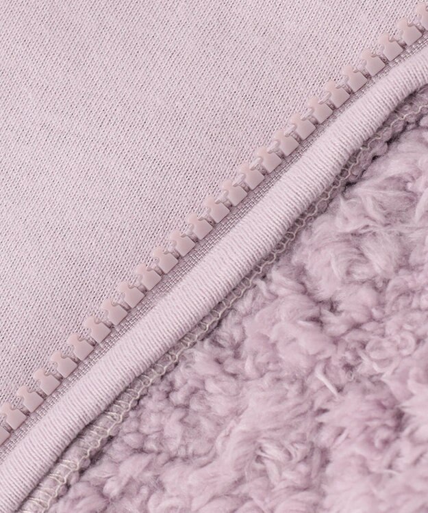 ANY KIDS 裏ボアボンディングブルゾン ラベンダー