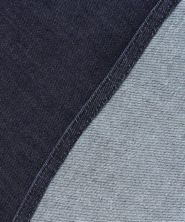 UNFILO 【セットアップ着用可】UNFILO DENIM light ノースリーブブラウス インディゴ