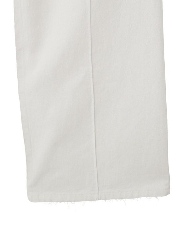 YECCA VECCA 綿麻バギーツイルパンツ Off White