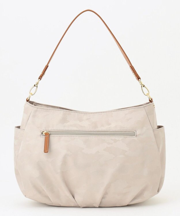 LA BAGAGERIE シャドージャカード 2WAYショルダーバッグ アイボリー