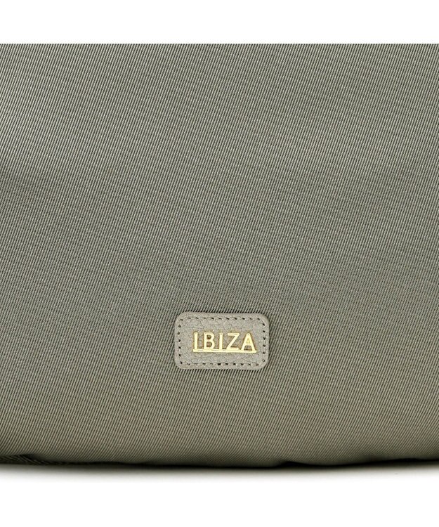 IBIZA プリード　ナイロン　ショルダーバッグ グレー
