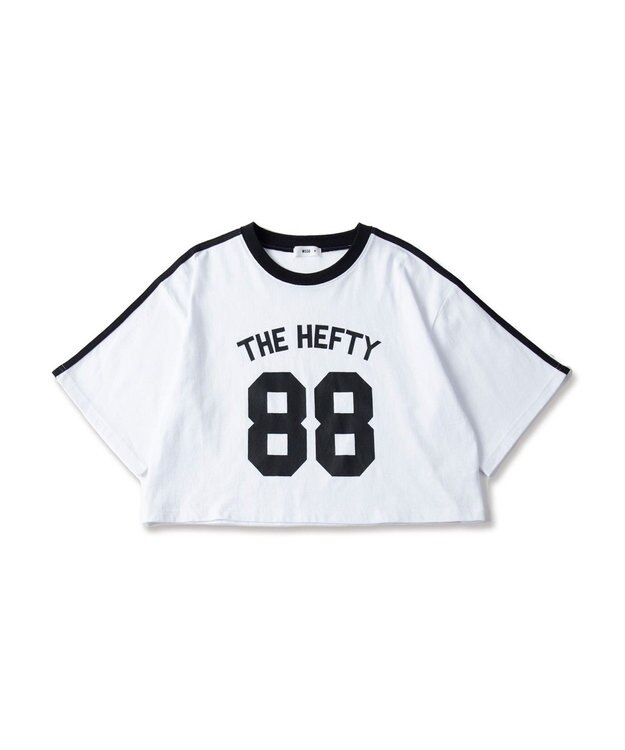 WEGO ライングラフィックショートT ホワイトその他