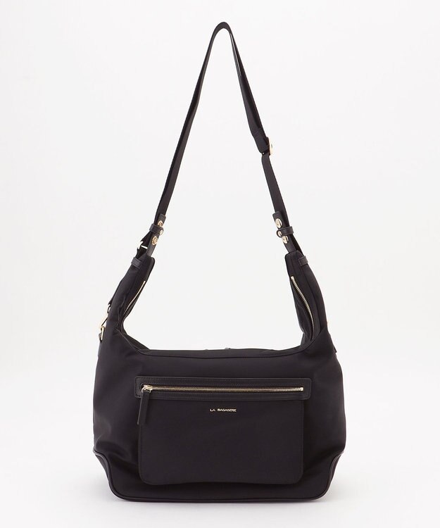 LA BAGAGERIE ループ2WAYショルダーバッグ　Mサイズ ブラック