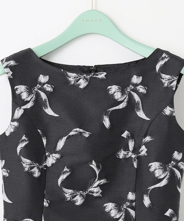 TOCCA 【洗える】RIBBON WALTZ ドレス ブラック系