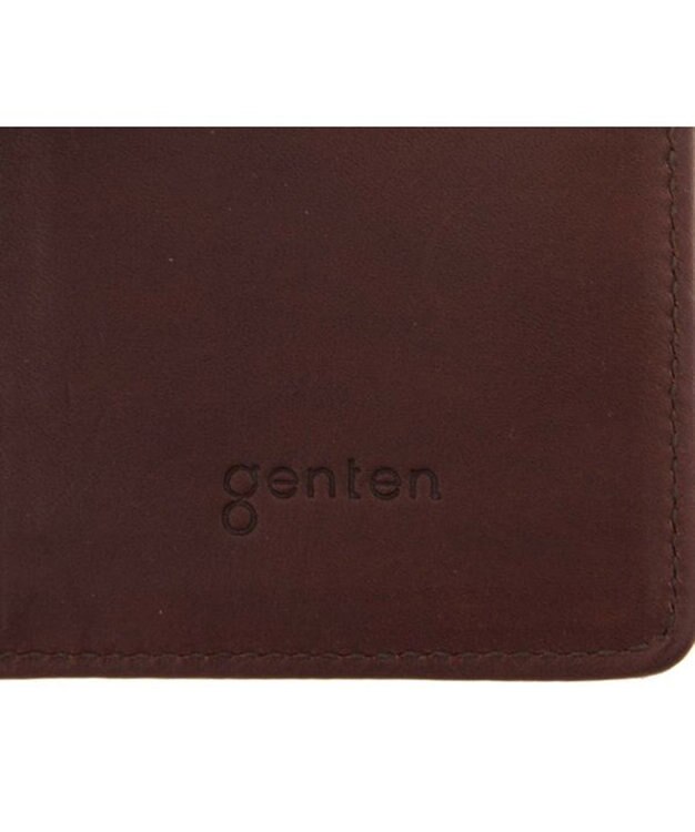 genten カットワーク 二つ折り財布 ノウチャ