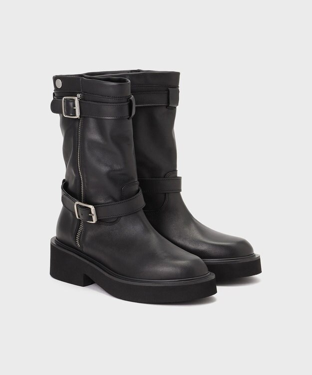 GRACE CONTINENTAL FABIO RUSCONI エンジニアブーツ ブラック