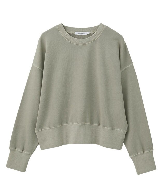 AMERICAN HOLIC ピグメント裏毛プルオーバー Gray Beige