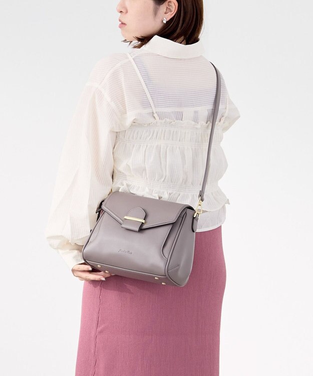 ACE BAGS & LUGGAGE Jewelna Rose ルース・ハンドバッグ 16147 ジュエルナローズ ウォームグレー