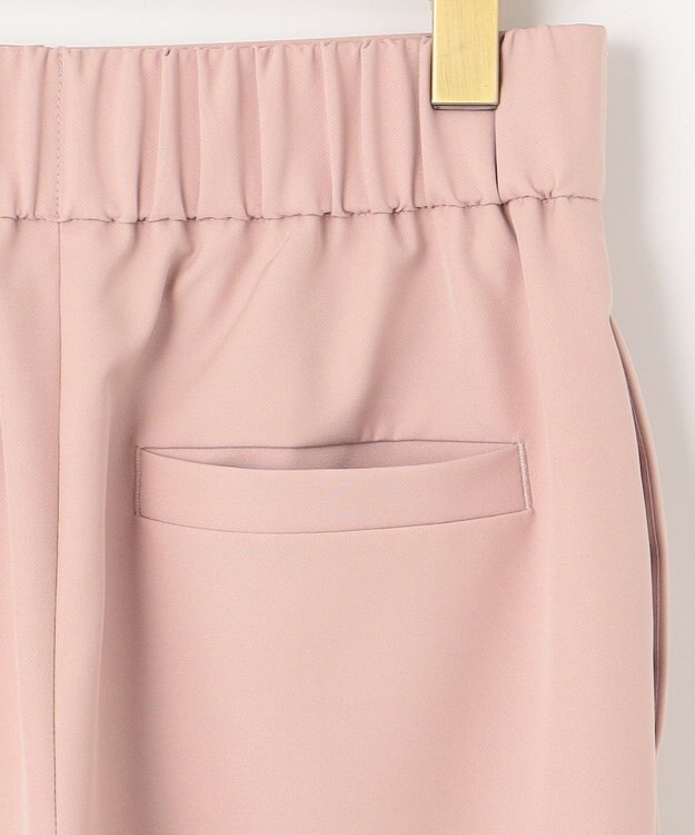 組曲 【洗える・ストレッチ】プランタンカラークロップド パンツ ピンク系