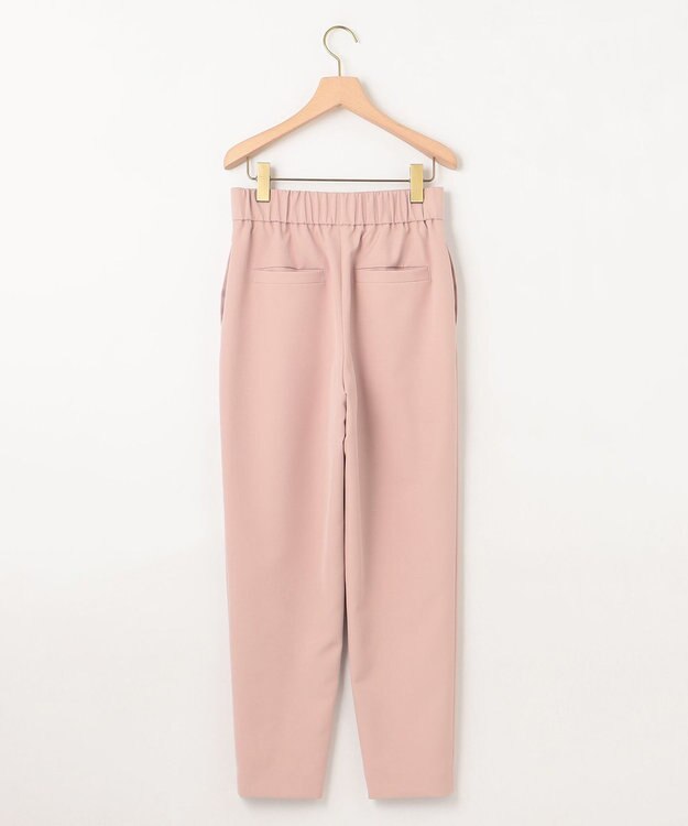 組曲 【洗える・ストレッチ】プランタンカラークロップド パンツ ピンク系