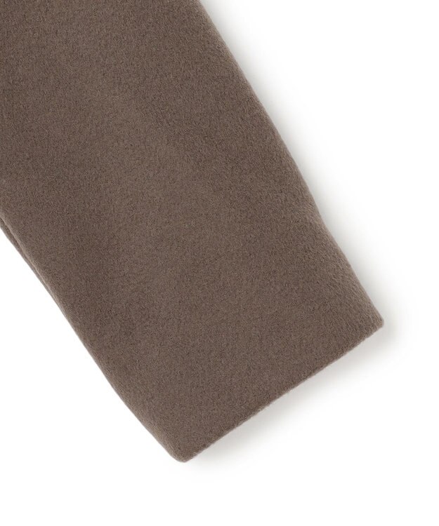 J.PRESS YORK STREET 【WOMEN】2WAY メルトン ショートコート ブラウン系