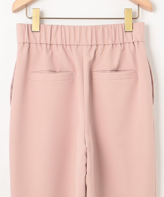 組曲 【洗える・ストレッチ】プランタンカラークロップド パンツ ピンク系
