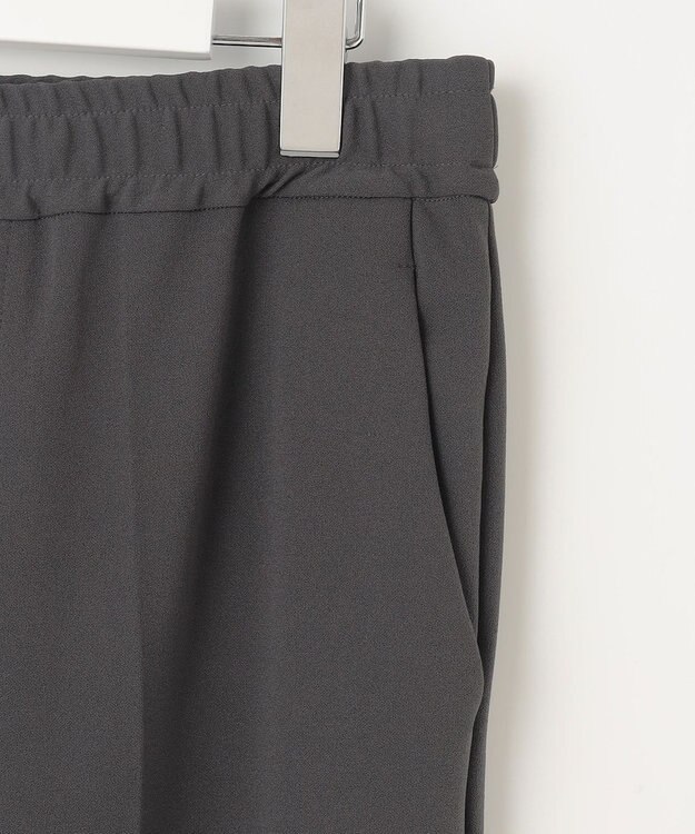 23区GOLF 【WOMEN】キレイ目ジャージーゴルフパンツ グレー系