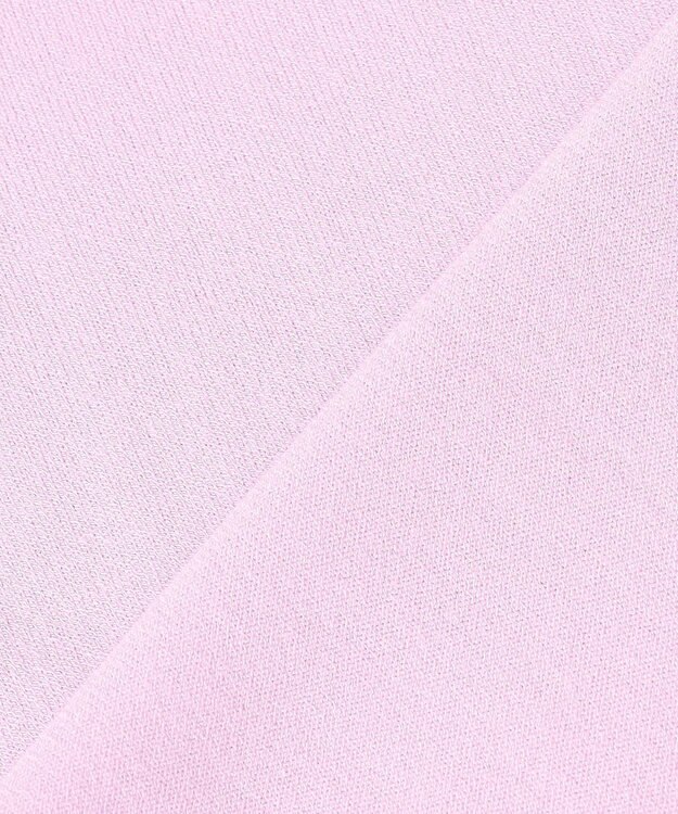 UNFILO マイビューティニット バイカラー カーディガン ライラック×グレージュ