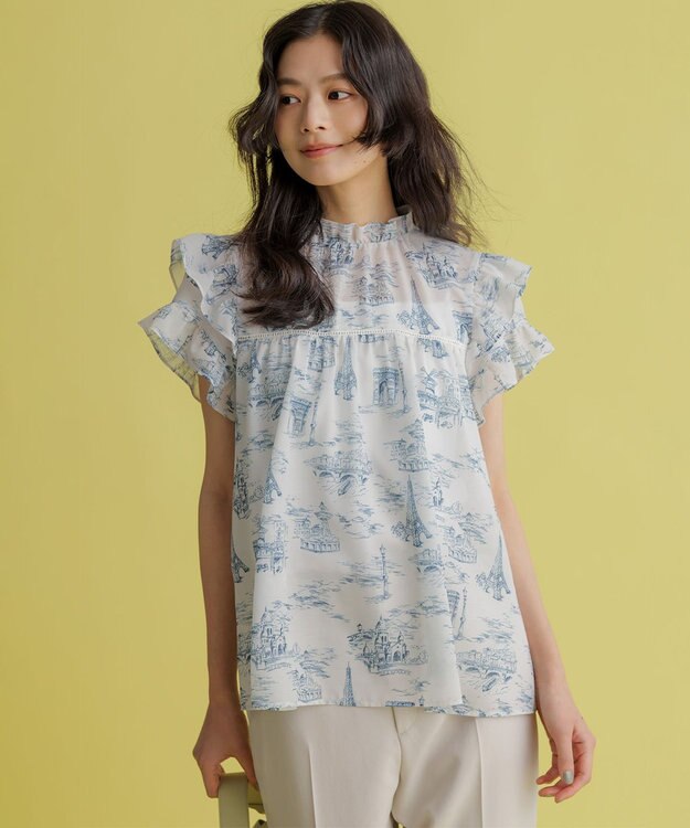 組曲 パリトワルドジュイ ブラウス ホワイト系5