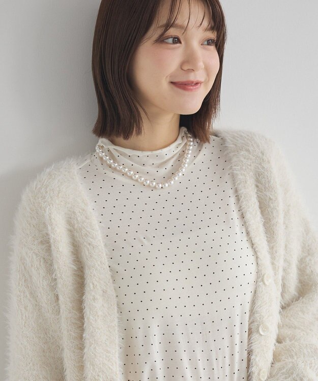 earth music&ecology パールショートネックレス Gold