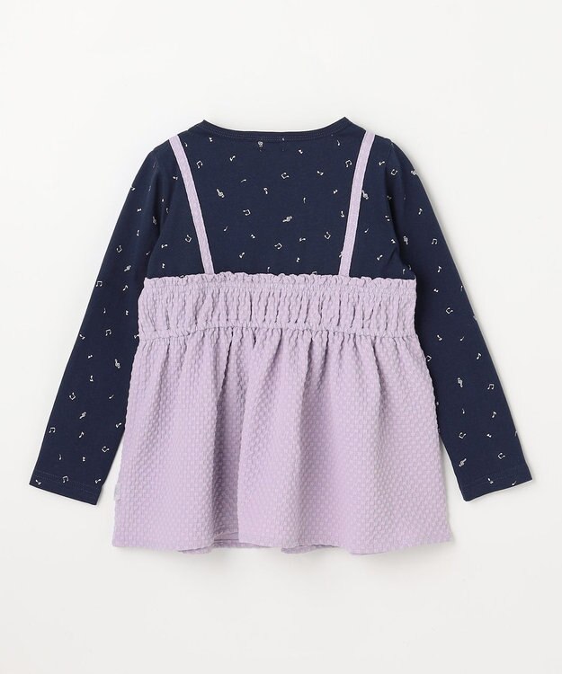 組曲 KIDS 【110-140㎝】メロディ ビスチェトップス ラベンダー