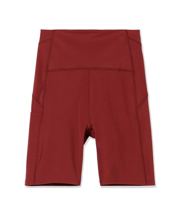 Chacott Chacott BALANCE Boost ポケットバイカーレギンス ワインレッド