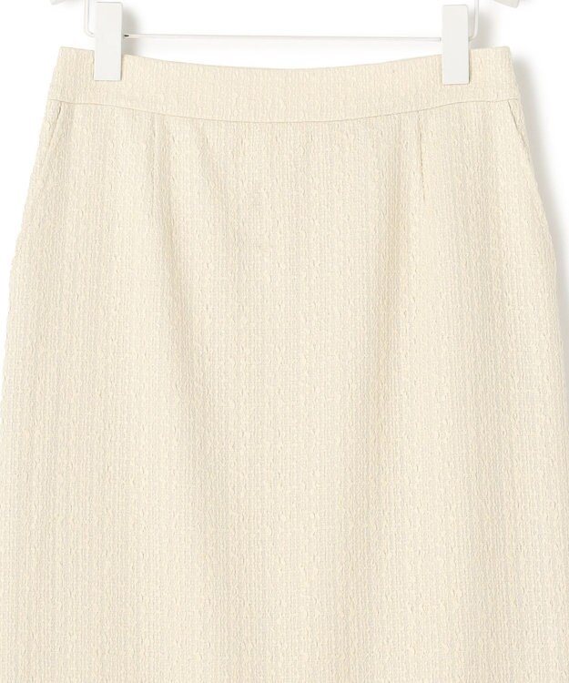 ICB スラブヤーンツイード ナロースカート トープ系