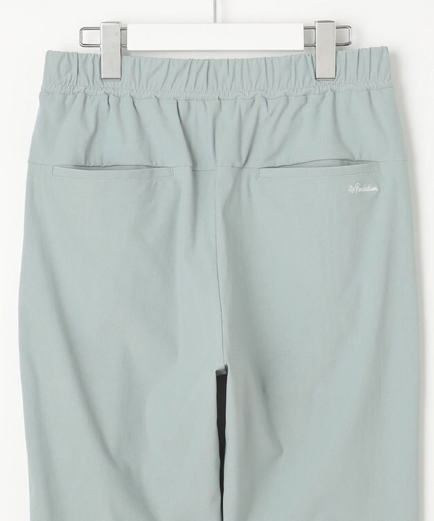 23区GOLF カラー追加！【23Fondation/WOMEN】メリルハイテンション テーパードパンツ グリーン系