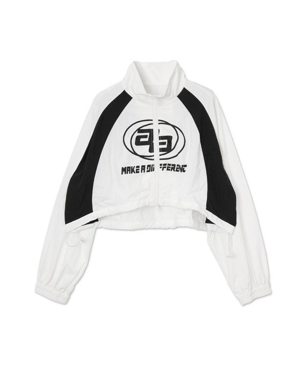 WEGO キリカエナイロンブルゾン ホワイト