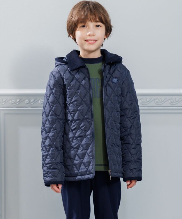 J.PRESS KIDS 【100-130cm】20/2 天竺ロゴ カットソー カーキ系