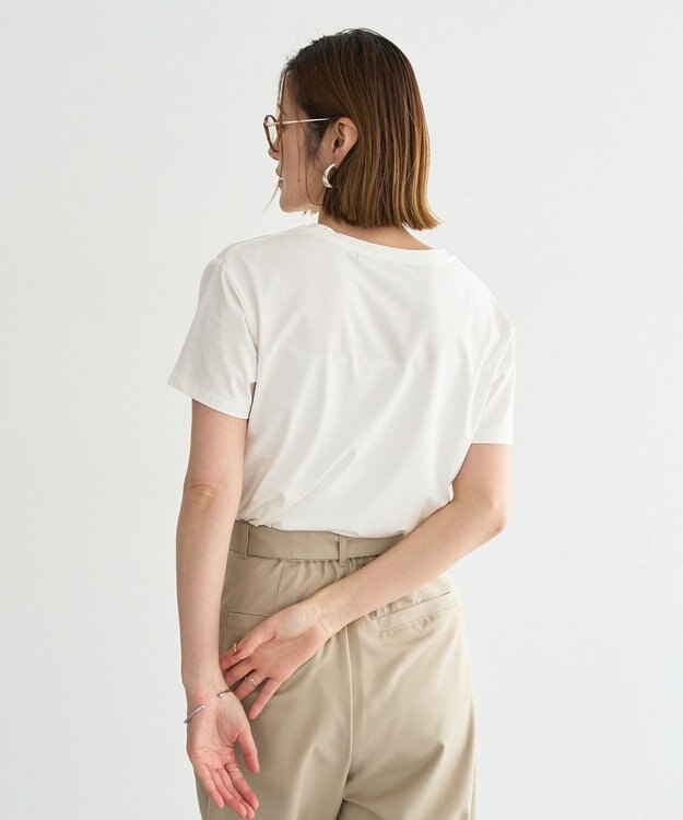 YECCA VECCA 【接触冷感】ロゴTee Beige