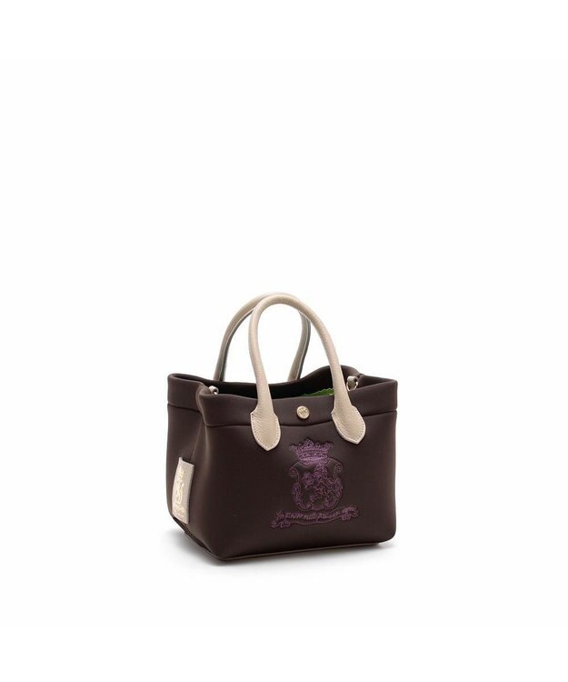 A.D.M.J. 【魔法の様に軽い】マジックライトステッチ刺しゅうトートS マルーン