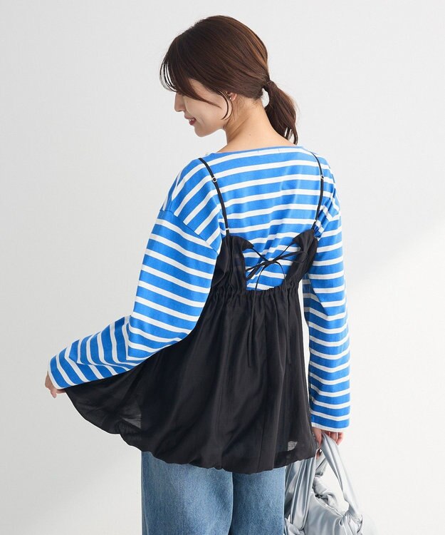 Green Parks バルーンキャミビスチェ Black