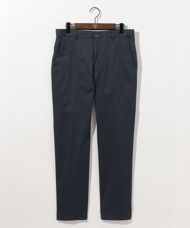 JOSEPH ABBOUD 【ストレッチ/JAPANファブリック】ヴィンテージコットンストレッチ パンツ ネイビー系