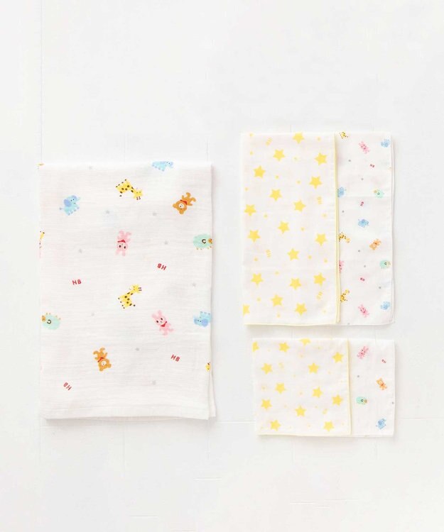 MIKI HOUSE HOT BISCUITS 出産準備特別セット 春夏用 【オリジナルBOX付】 マルチカラー