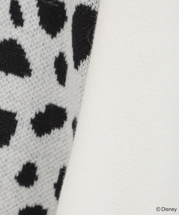 Green Parks VILLAINS/アシンメトリーニットカーディガン White