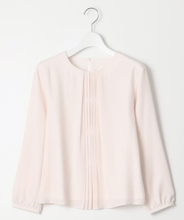 J.PRESS LADIES プリーツ タック カットソー ピンク系