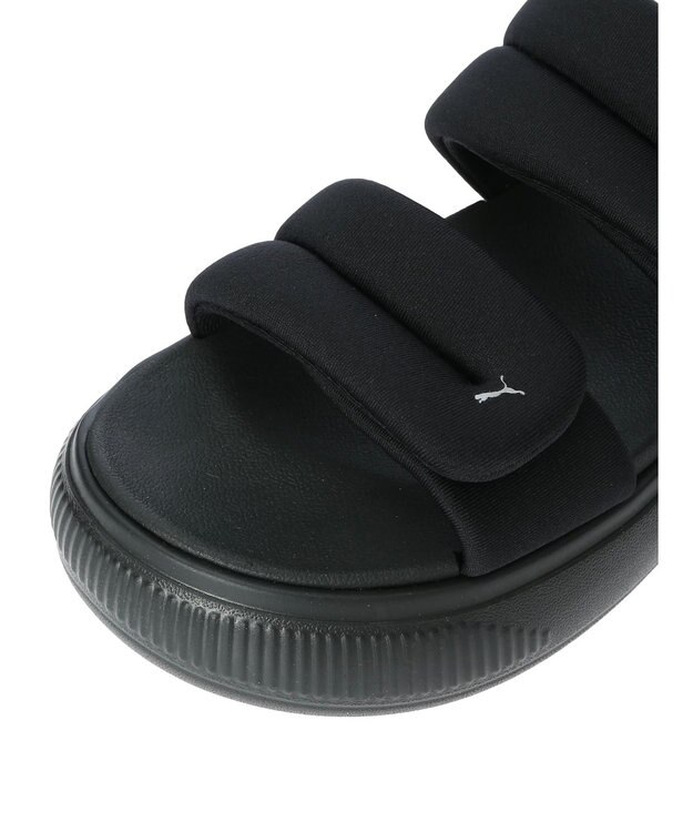 Green Parks ■PUMA Mayu Puffy Slides サンダル Black