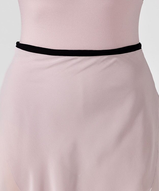 Chacott 巻きスカート グレイッシュローズ