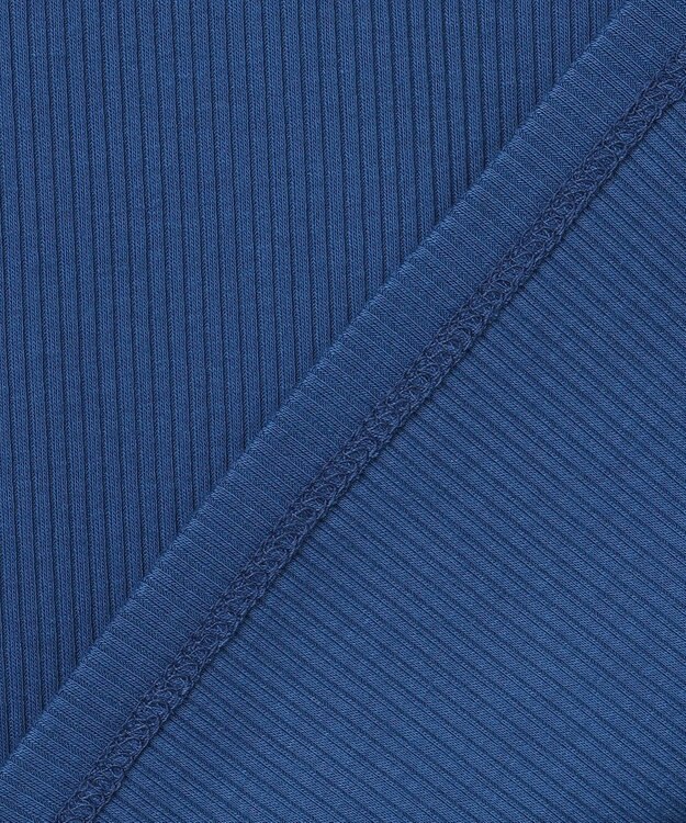 ANY L 【2SET】ツインセットヘンリーネックタンクトップ ブルー×グレー