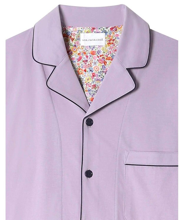 une nana cool 【綿100％】ラスティック天竺メンズパジャマ　ＭＡＤＥ　ＷＩＴＨ　ＬＩＢＥＲＴＹ　ＦＡＢＲＩＣ RP