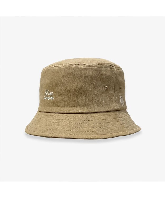 林八百吉商店 moz ツイルバケットハット ベージュ