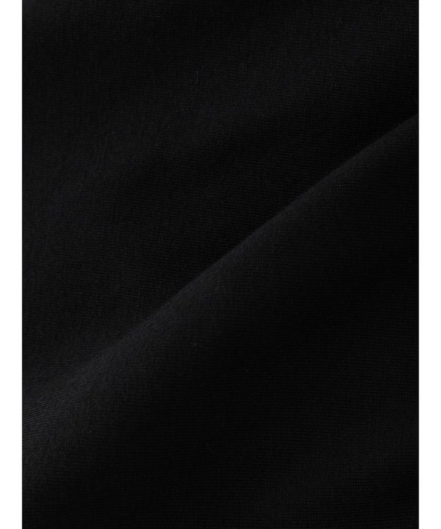 Green Parks 布帛ドッキング脇リボンプルオーバー Black