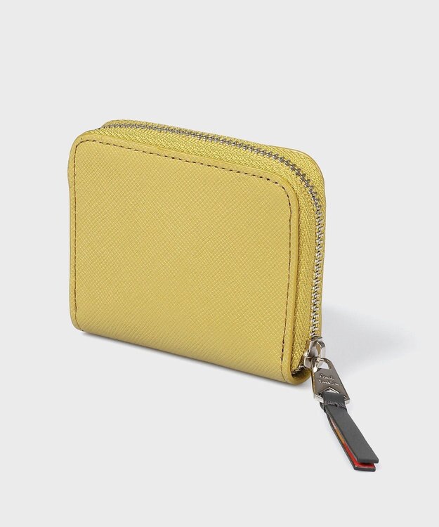 Paul Smith アーティストストライププラー コインケース イエロー