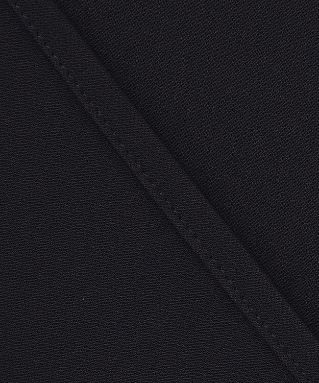 #Newans 【セレモニーにも】パールボタンビッグブラウス ネイビー系